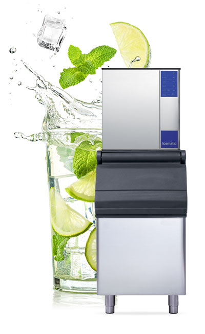 The M Series, 100% Italian made, harvest assisted modular ice machine from Icematic. The orginal and most loved ice machine on the market.