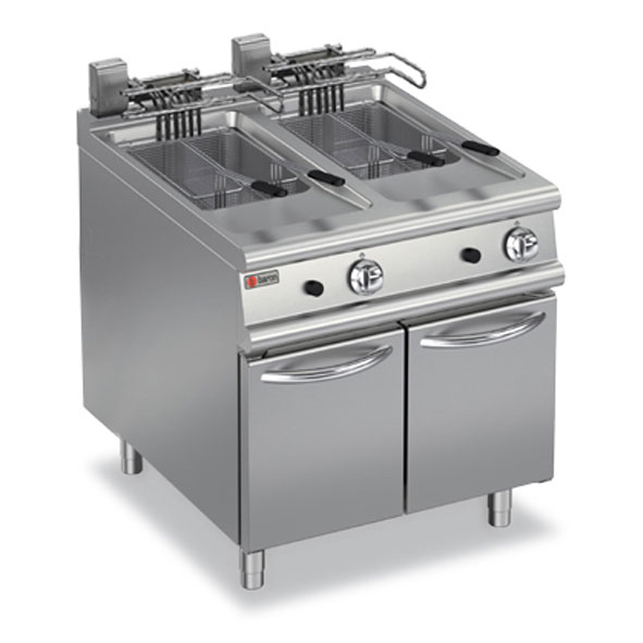 Baron deep fryer double pan electric 7fri e815