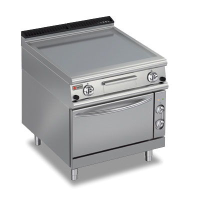 Baron griddle smooth mild steel oven gas electric 70fttf ge800