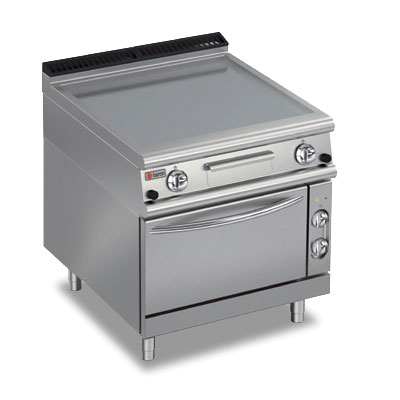 Baron griddle smooth chromed oven gas electric 70fttf ge805