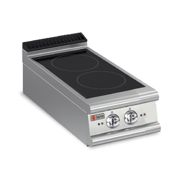 Baron induction cook top two burner 70pc ind400