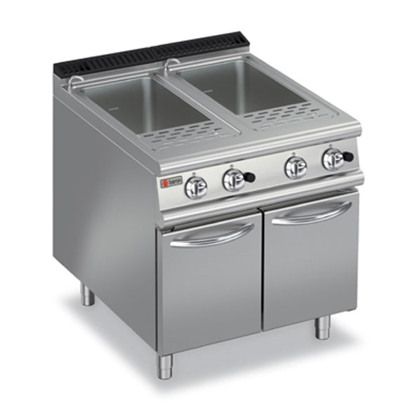 Baron pasta cooker double well gas 7cp g800