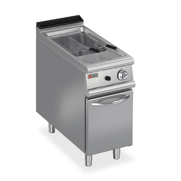 Baron deep fryer single pan gas 7fri g415