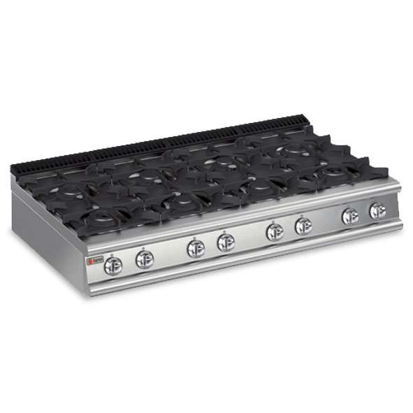 Baron cook top gas eight burner 7pc g1605