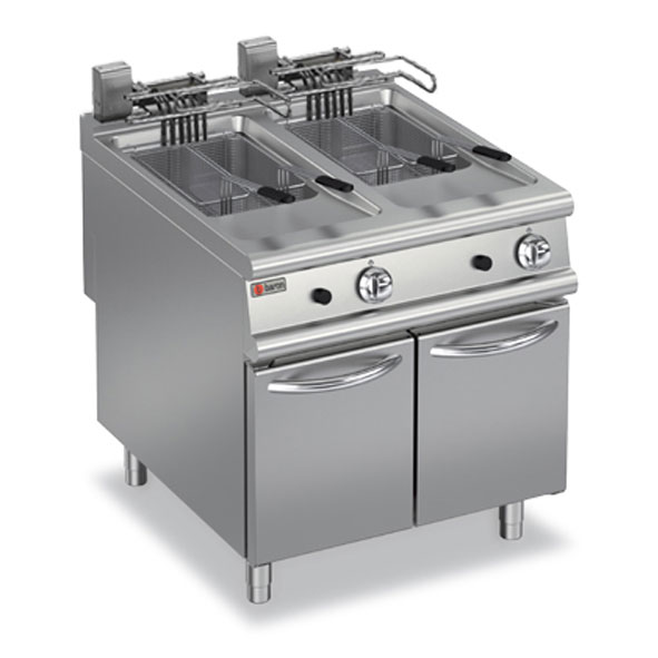 Baron deep fryer double pan electric 90fri e820