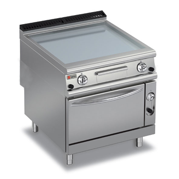 Baron griddle smooth chromed oven gas 90fttf g805