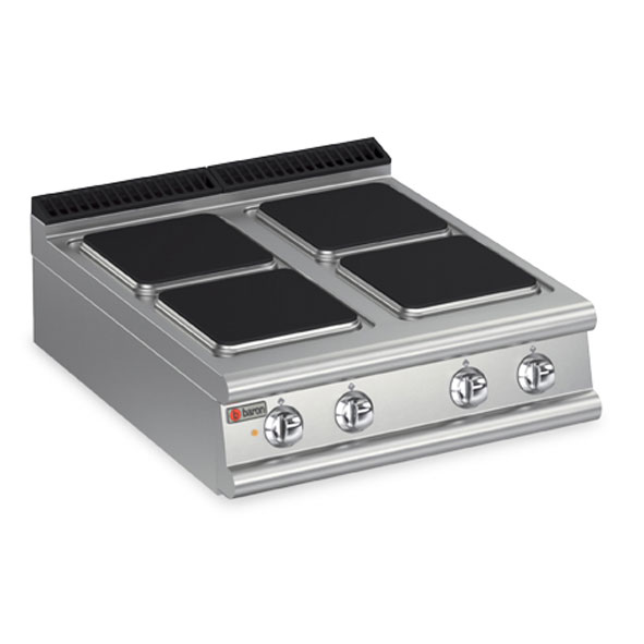 Baron cook top electric four burner 90pc e801