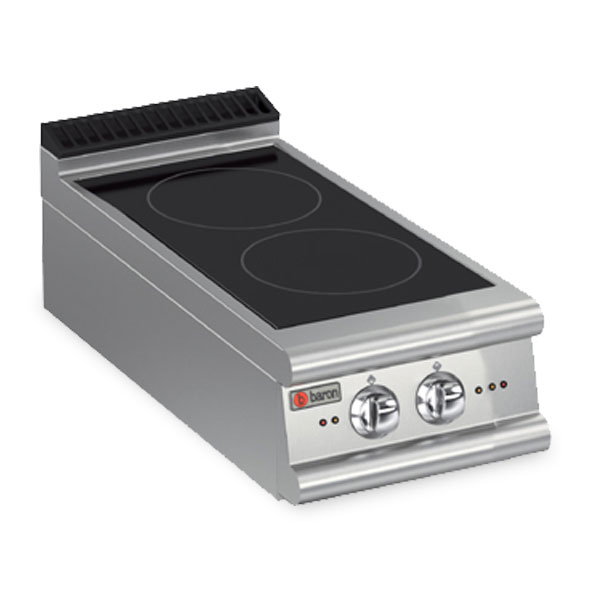 Baron induction cook top two burner 90pc ind400
