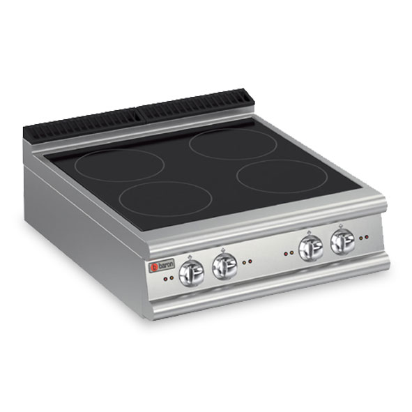 Baron induction cook top four burner 90pc ind800