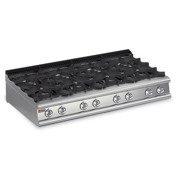 Baron cook top gas eight burner 9pc g1605