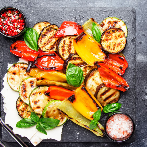 chargrilled vegetables