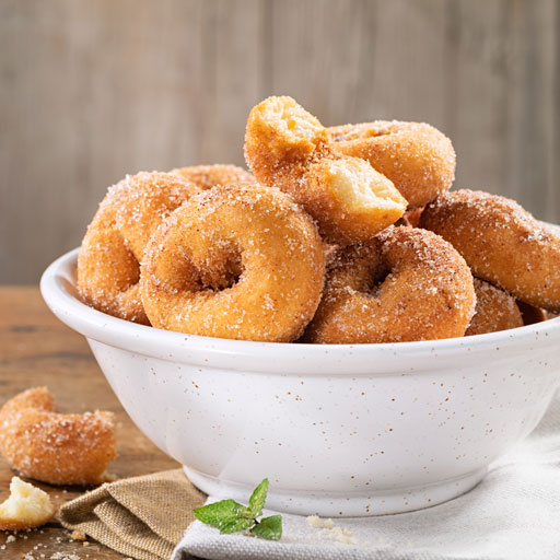 fried doughnuts