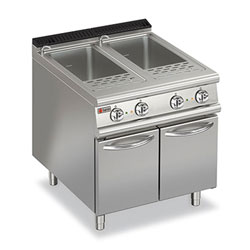 Baron 70CP/E800 Electric pasta cooker Double well electric pasta cooker, 2 x 26L capacity.
