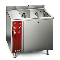 Firex LWD-2 Automatic Vegetable Washer 150L capacity. 6.7kg light vegetable load. 27kg heavy vegetable load. 