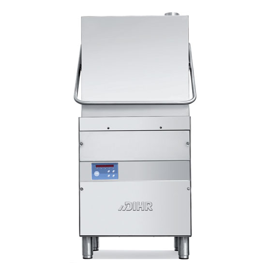 Dihr 5 washing cycles. 
400mm max dish height. 
500x600 rack size.
