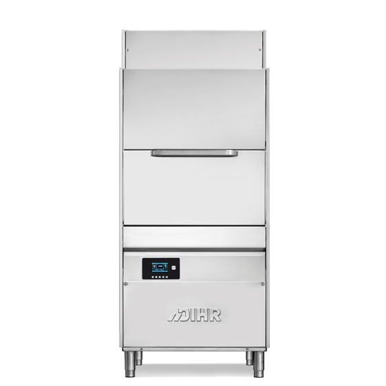 Dihr 4 washing cycles. 
645mm max tray height. 
700x700 rack size. 
Heat recovery system.