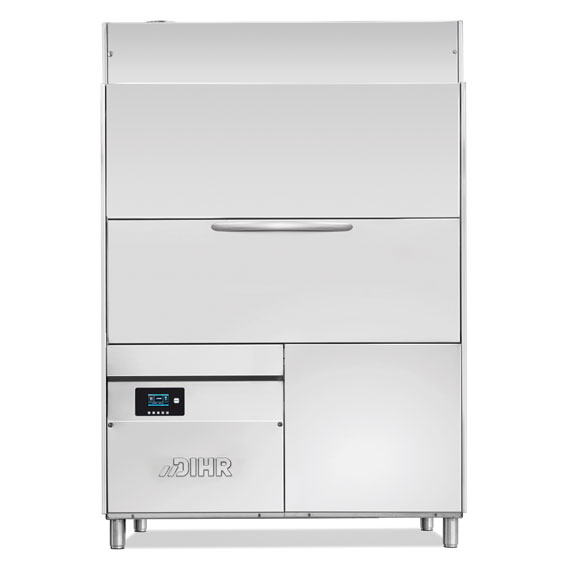 Dihr 4 washing cycles. 
820mm max tray height. 
1350x725 rack size. 
Heat recovery system.