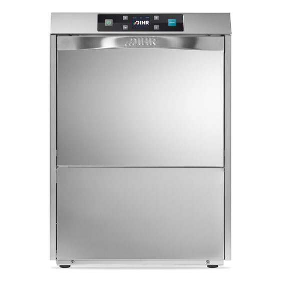 Dihr 8 washing cycles. 
340mm glass/dish height. 
500x500 rack size. 
For reverse osmosis use.