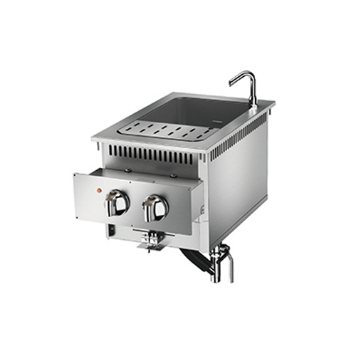 Baron 28L single basin drop in electric pasta cooker.