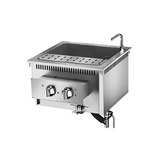 Baron 42L single basin drop in electric pasta cooker.
