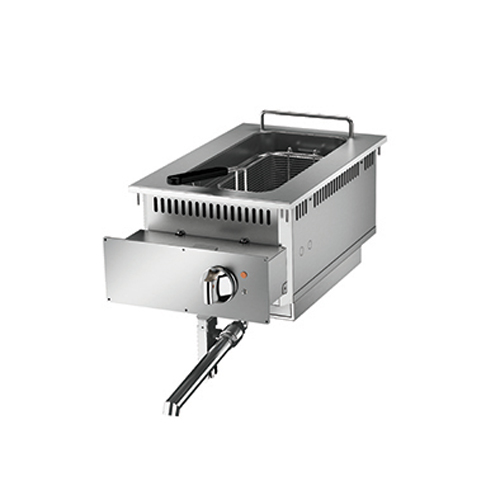Baron 10L single basin drop in electric deep fryer.