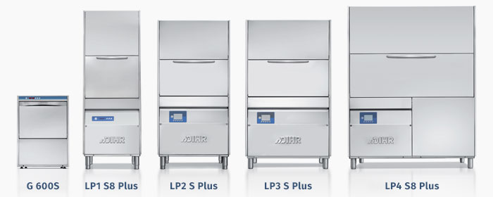 Dihr LP Series Utensil and Pot Washers, Wide range available, undercounter and upright, heat recovery versions available