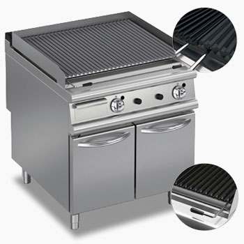 Baron commercial bbq chargrill features