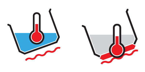 Firex Cooking Mode: Boiling with tilted tank