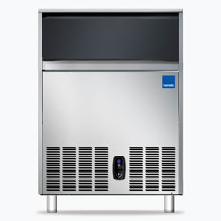 Icematic CS Series: CS90-A, 90kg production of bright gourmet ice, 42kg internal storage, self contained ice machine cuber