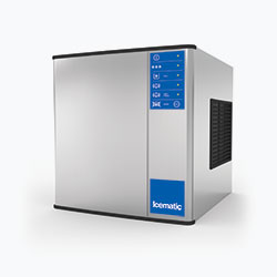 Icematic M Series: M132-A, 130kg production of full dice ice, high production modular ice machine cuber