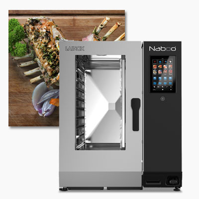 Lainox NABOO Boosted Series combi oven steamers