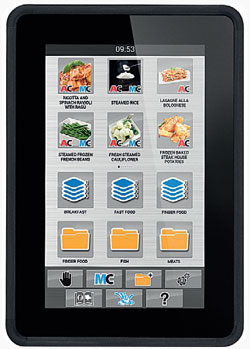 Baron Optimus T Series Combi Oven Touch Screen Control Panel