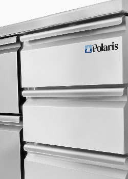 Polaris refrigerated cabinets and freezer cabinets