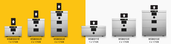 Moduline Hot Holding Warm Series: warming drawers, food holding, food preservers