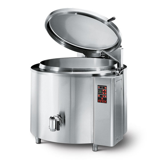 Firex firex fixpan stationary boiling pans indirect steam heating pf iv