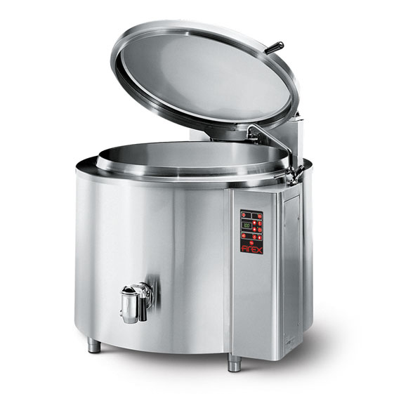 Firex Indirect steam heating non pressurised stationary boiling pans