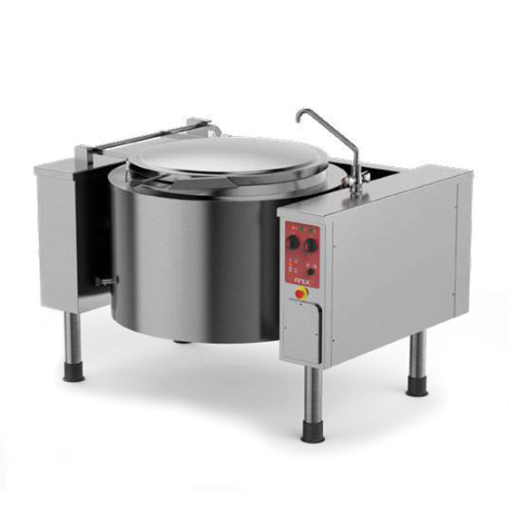 Firex Direct gas heating non pressurised tilting boiling pans