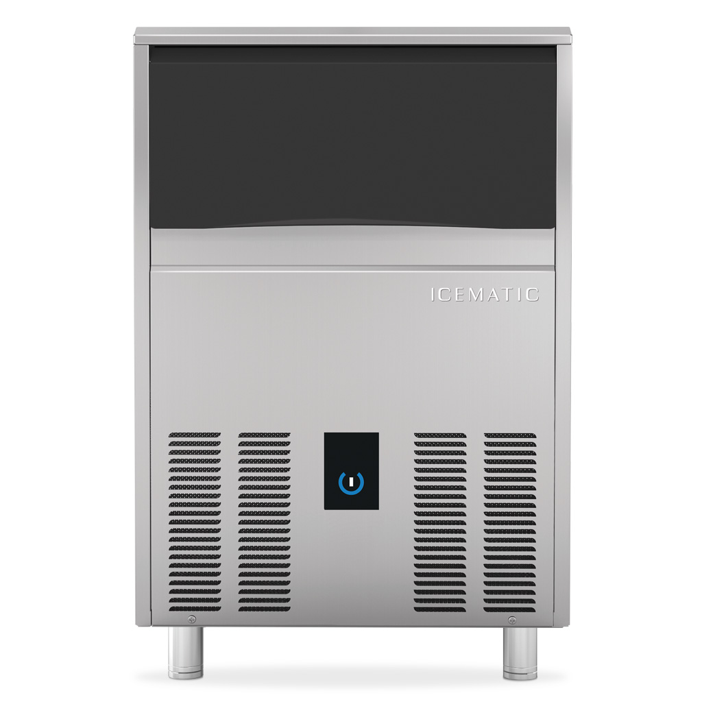 Icematic Self contained ice machine. 46kg production. 15kg storage bin.