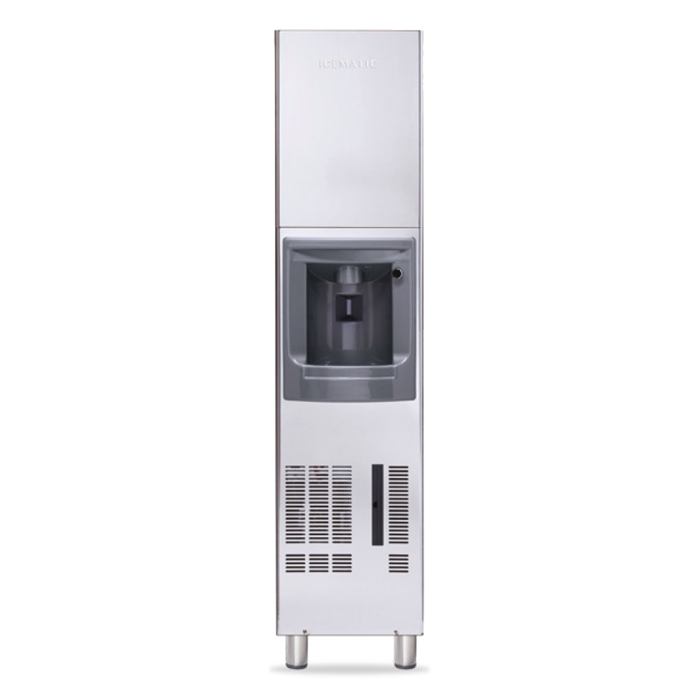 Icematic icematic ice dispenser 29kg floor model gourmet cube dx35