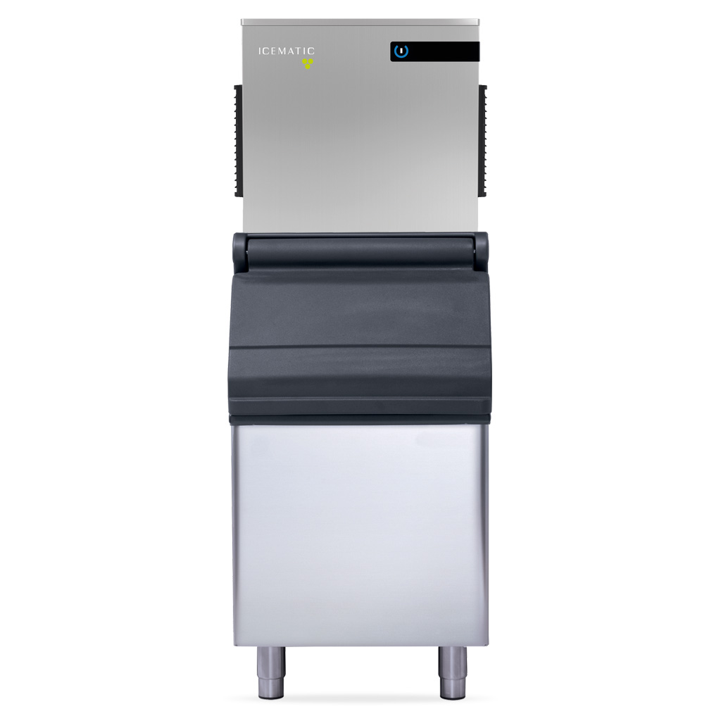 Icematic High production nugget ice machine. 210kg production. Modular.