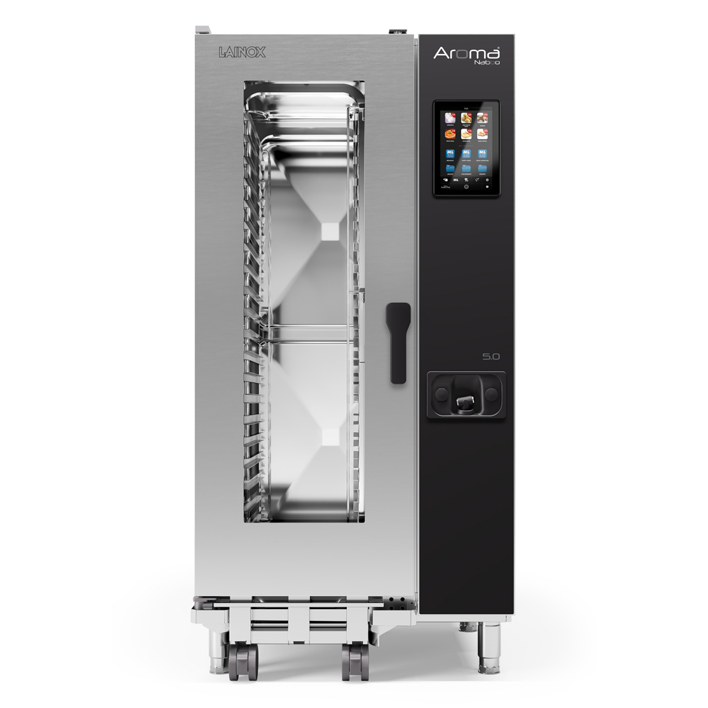 Lainox 15 x 600 x 400 capacity electric direct steam baking oven with touch screen controls