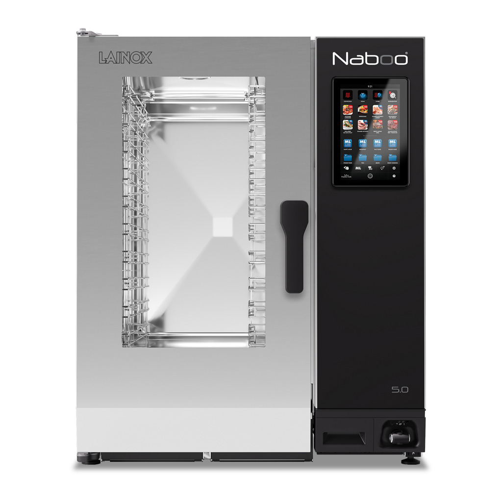 Moduline lainox combi oven electric naboo boosted 10x1 1gn touch control direct steam nae101b