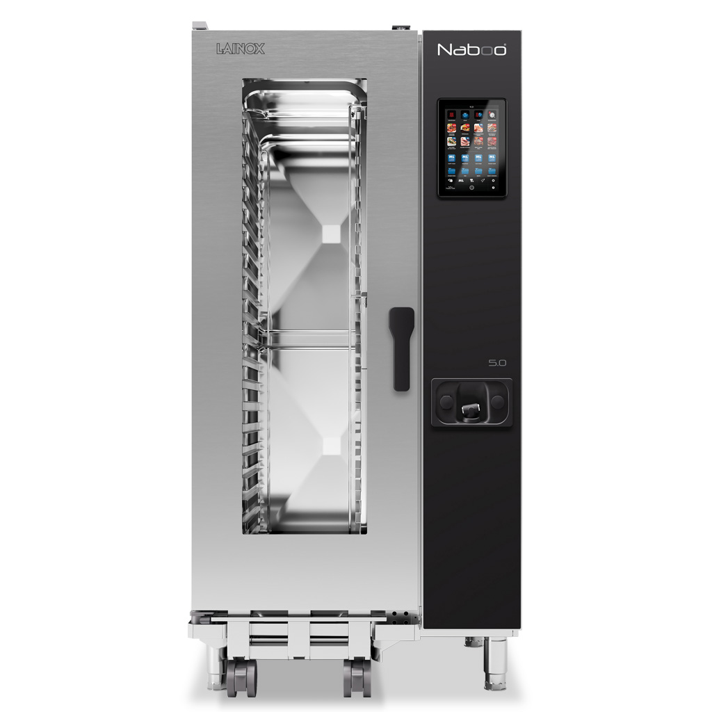 Lainox 20 x 1/1GN capacity electric direct steam combi oven with touch screen controls