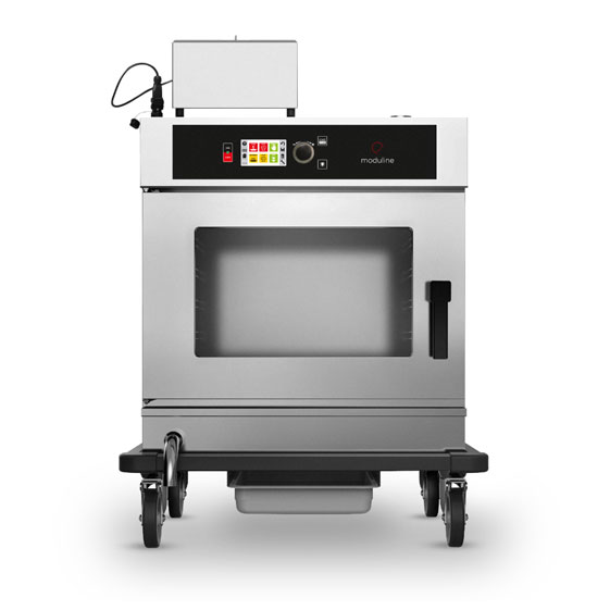 Moduline 5 x 2/1GN capacity hot or cold smoker oven