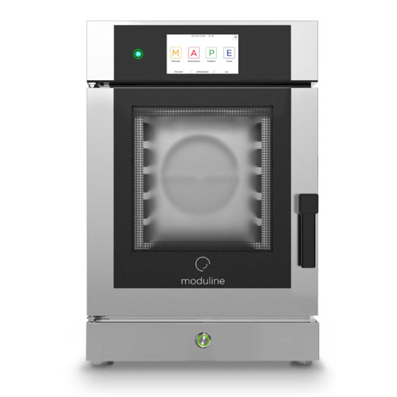 Moduline 6 x 1/1GN compact electric combi oven with touch screen controls