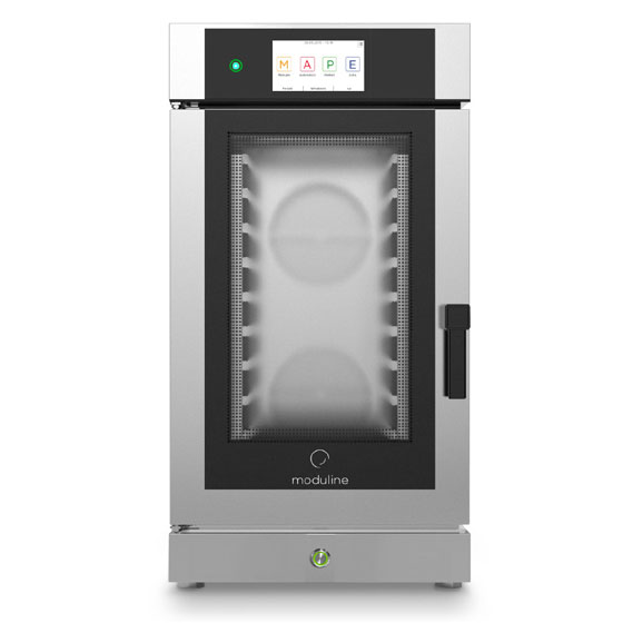 Moduline 10 x 1/1GN compact electric combi oven with touch screen controls