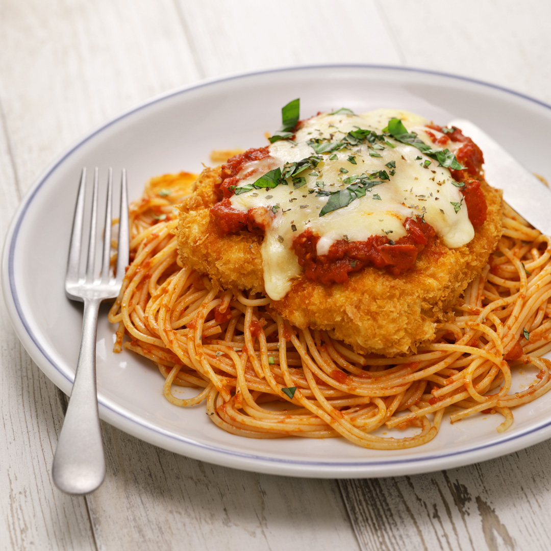 Chicken parmesan pasta