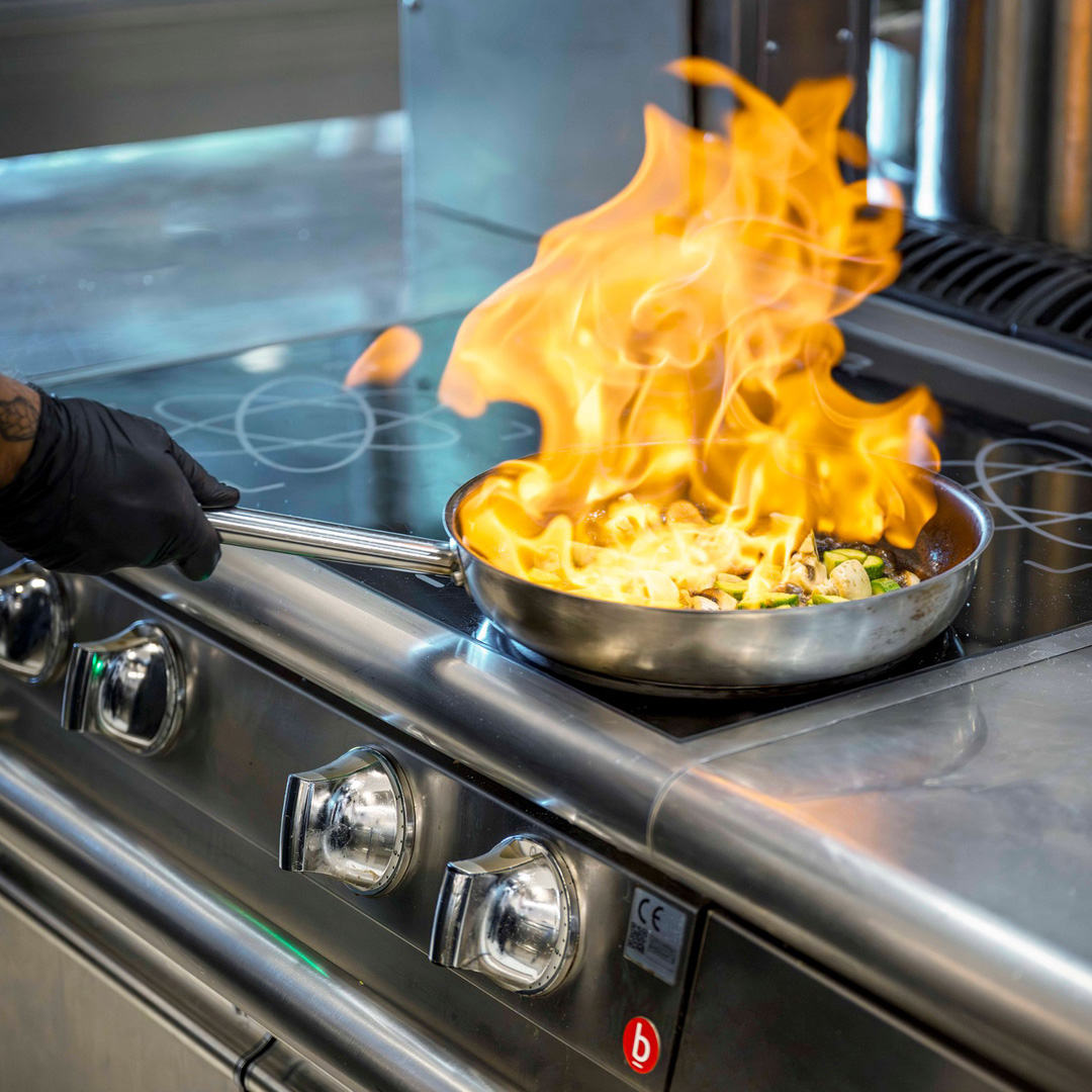 Perfectly caramelise, brown or grill your dishes