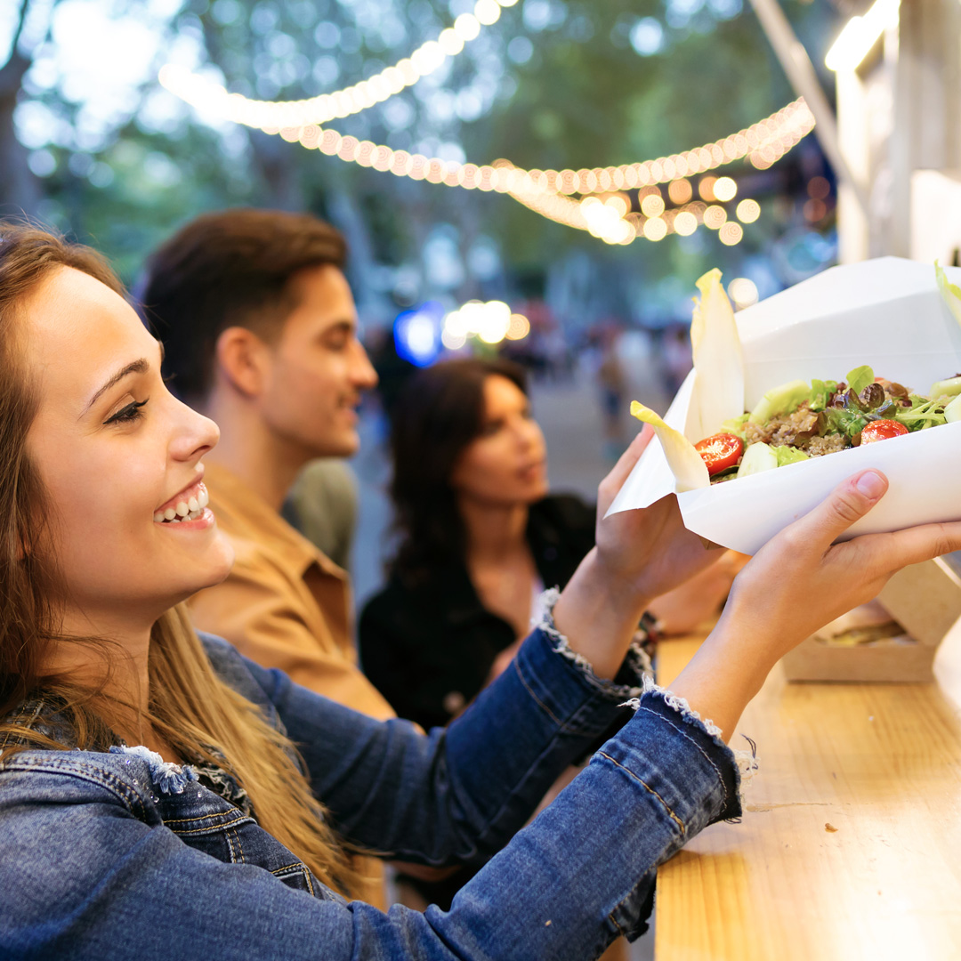 Food Truck Serving