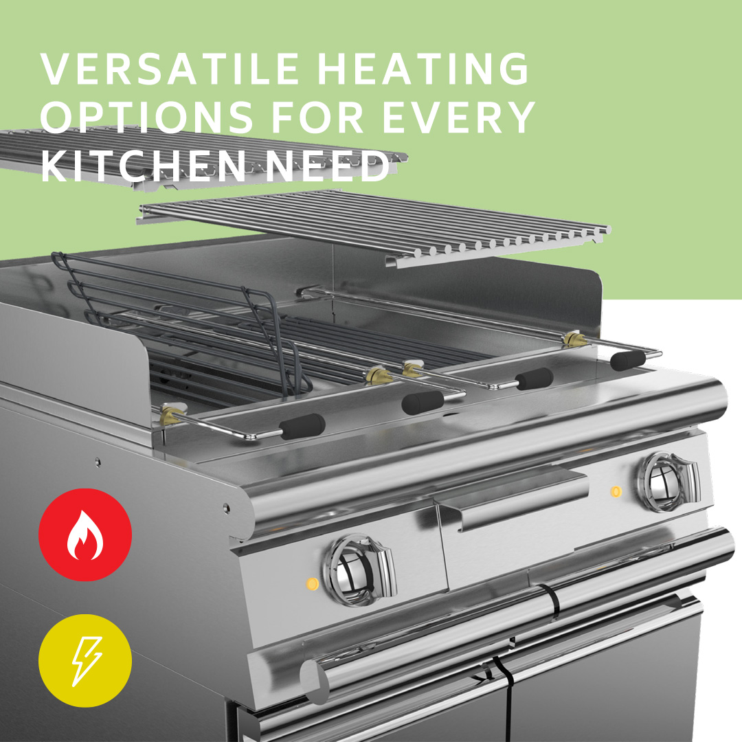 Versatile Heating Options for Every Kitchen Need